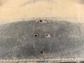 Motorrad Packtasche Wehrmacht. Ausführung in Ersatzmaterial. Originallack, ungereinigtes Stück