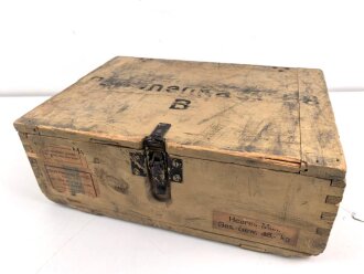 Patronenkasten B Wehrmacht. Packzettel  für 1500...