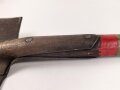 Fahrzeugspaten Wehrmacht. Guter Zustand, ungereinigtes Stück