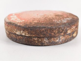 Scho-ka-kola Dose Wehrmacht Packung 1941, ungereinigtes Stück, leer