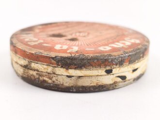 Scho-ka-kola Dose Wehrmacht Packung 1941, ungereinigtes Stück, leer