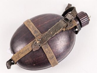 Feldflasche in Tropenausführung Wehrmacht, unvollständig, defekt