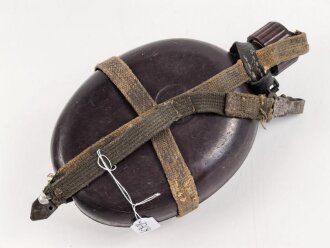 Feldflasche in Tropenausführung Wehrmacht, unvollständig, defekt