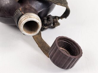 Feldflasche in Tropenausführung Wehrmacht, unvollständig, defekt