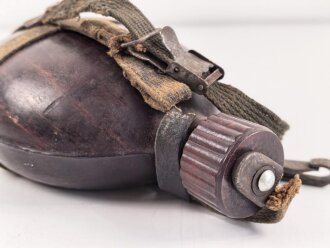 Feldflasche in Tropenausführung Wehrmacht, unvollständig, defekt