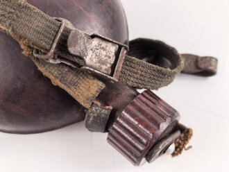 Feldflasche in Tropenausführung Wehrmacht, unvollständig, defekt
