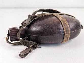 Feldflasche in Tropenausführung Wehrmacht, unvollständig, defekt