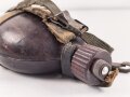 Feldflasche in Tropenausführung Wehrmacht, unvollständig, defekt