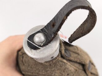 Feldflasche Wehrmacht, Ausführung 1 Liter, unvollständig, defekt