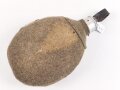 Feldflasche Wehrmacht, Ausführung 1 Liter, unvollständig, defekt