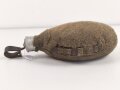 Feldflasche Wehrmacht, Ausführung 1 Liter, unvollständig, defekt