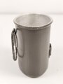 Deutschland nach 1945, Becher für eine Feldflasche , vermutlich für Bundesgrenzschutz. Baugleich Wehrmacht, nicht gestempelt