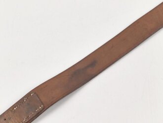 Koppelriemen Reichswehr / frühe Wehrmacht. Original ?, Gesamtlänge 97cm