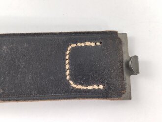 Koppelriemen Reichswehr / frühe Wehrmacht. Original ?, Gesamtlänge 97cm