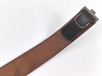 Koppelriemen Reichswehr / frühe Wehrmacht. Original ?, Gesamtlänge 97cm