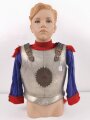 Frankreich ? Kinderuniform auf älterer Figur, Höhe des Kürass etwa 32cm