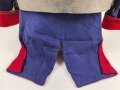 Frankreich ? Kinderuniform auf älterer Figur, Höhe des Kürass etwa 32cm