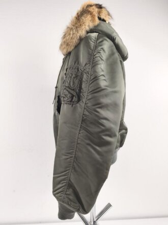 U.S.Air Force, Fliegerjacke N2B, Label sauber entfernt, Größe Medium