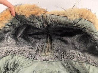 U.S.Air Force, Fliegerjacke N2B, Label sauber entfernt, Größe Medium