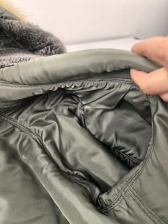 U.S.Air Force, Fliegerjacke N2B, Label sauber entfernt, Größe Medium