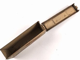 Gurtkasten Wehrmacht für Maschinengewehr Gurt. Originallack, ungereinigtes Stück