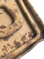 Gurtkasten Wehrmacht für Maschinengewehr Gurt. Originallack, ungereinigtes Stück