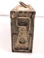 Gurtkasten Wehrmacht für Maschinengewehr Gurt. Originallack, ungereinigtes Stück