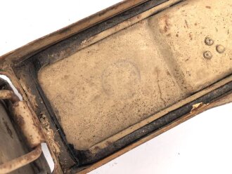 Gurtkasten Wehrmacht für Maschinengewehr Gurt. Originallack, ungereinigtes Stück