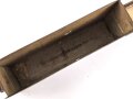 Gurtkasten Wehrmacht für Maschinengewehr Gurt. Originallack, ungereinigtes Stück