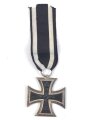 Eisernes Kreuz 2. Klasse 1914 am Band. Kein Hersteller im Bandring