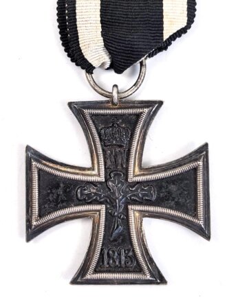 Eisernes Kreuz 2. Klasse 1914 am Band. Kein Hersteller im Bandring