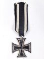Eisernes Kreuz 2. Klasse 1914 am Band. Kein Hersteller im Bandring