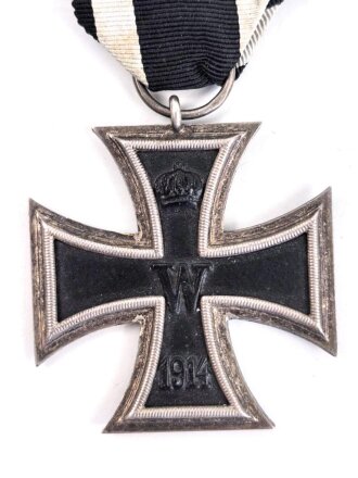 Eisernes Kreuz 2. Klasse 1914 am Band. Unleserlicher...