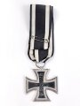 Eisernes Kreuz 2. Klasse 1914 am Band.  Kein Hersteller  im Bandring, Fertigung aus den 1930iger Jahren