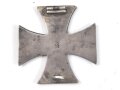 Eisernes Kreuz 1. Klasse 1914.  Hersteller CD800 im Bandring für Carl Dillenius "800" Silber. Die Nadel fehlt