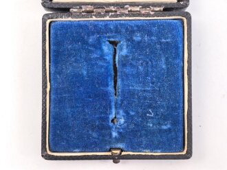 Etui für ein Eisernes Kreuz 1. Klasse 1914 . Drückerfeder defekt