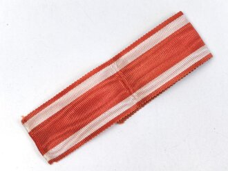 Osmanisches Reich, Ordensband zum Eisernen Halbmond ( sogenannter Gallipoli Stern)  2. Stufe. , Breite 30mm, Länge 16,5cm