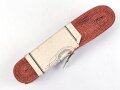Osmanisches Reich, Ordensband zum Eisernen Halbmond ( sogenannter Gallipoli Stern)  2. Stufe. , Breite 25mm, sie erhalten je 15cm von der Rolle abgeschnitten