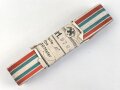 Bulgarien, Band zur Kriegserinnerungsmedaille 1915-1918 für Nichtkämpfer. Breite 25mm, sie erhalten je 15cm von der Rolle abgeschnitten