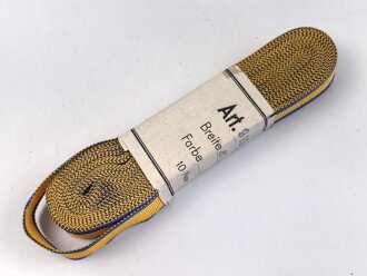 Österreich, Bündel Band zum Bandspange des Orden der Eisernen Krone. Breite 15mm , in der originalen Banderole, laut dieser 10 Meter