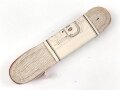 Österreich, Bündel Band zur Bandspange der Rot Kreuz Medaille . Breite 15mm , in der originalen Banderole, laut dieser 10 Meter