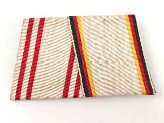 Ordenspange Österreich Rot Kreuz Medaille, Waldeck Zivilverdienstmedaille. Die Bänder aufgeklebt ? Breite 75mm