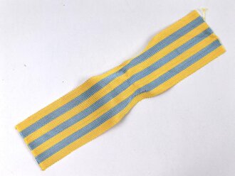 Sachsen Königreich, Band zum Erinnerungskreuz 1866 , Breite 35mm, Länge 14,5cm