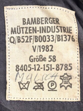 Bundeswehr, Barett für einen Angehörigen der Fallschirmtruppe. Kopfgrösse 58. Aus Sammlungsauflösung