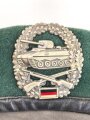 Bundeswehr, Barett für einen Angehörigen der Panzergrenadiere. Kopfgrösse 58, Einzelstück aus Sammlungsauflösung