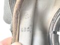 Luftschutz / Werkschutz. Gasmaske Modell 1930, Ausführung als S-Maske für den Luftschutz, datiert 1938. Weich, guter Zustand