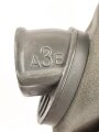 Luftschutz / Werkschutz. Gasmaske Modell 1930, Ausführung als S-Maske für den Luftschutz, datiert 1938. Weich, guter Zustand