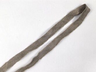 Webbandriemen Wehrmacht. Breite knapp 3cm, Gesamtlänge etwa 144cm