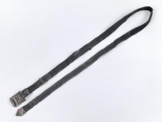 Webbandriemen Wehrmacht. Breite knapp 2cm, Gesamtlänge etwa 100cm