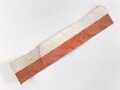 Lübeck, Band zum Hanseatenkreuz. Breite 30mm, Länge 15cm, angeschmutzt